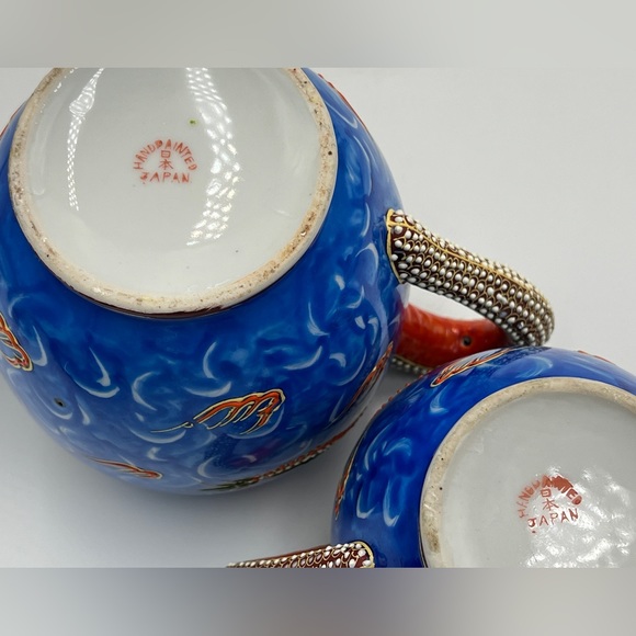 Vintage Kutani style Moriage Dragonware Teapots, Hand-Painted, Japan Your choice - Picture 3 of 9